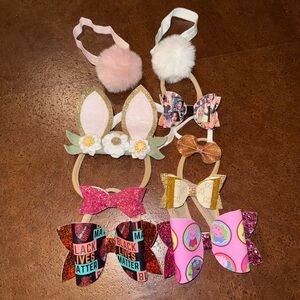 Misc Baby Headbands, baby bow headbands, baby hair accessories, baby bows